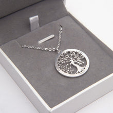 Load image into Gallery viewer, Personalizable Life Tree Necklace