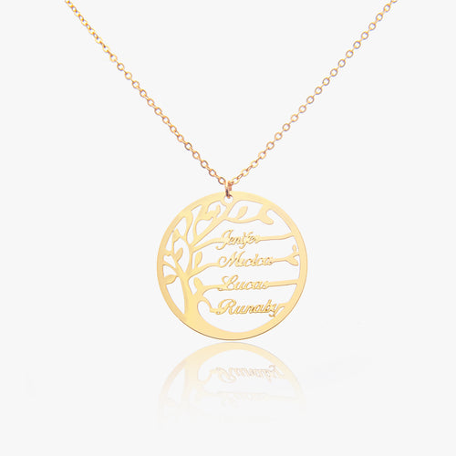 Personalizable Family Tree Necklace