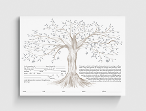 Tree of Life Ketubah - Multiple Options, Fast Shipping, for Jewish Wedding