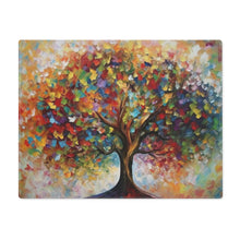 Load image into Gallery viewer, Challah Cover - Beautiful Tree of Life/Etz Chaim print, 100% cotton, perfect for your shabbat dinners or to give as a gift