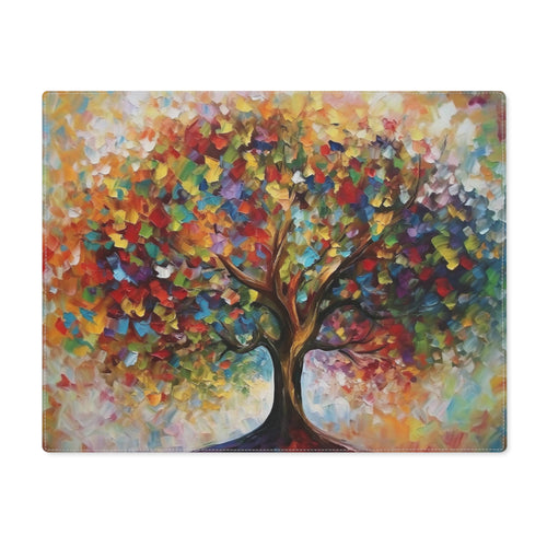 Challah Cover - Beautiful Tree of Life/Etz Chaim print, 100% cotton, perfect for your shabbat dinners or to give as a gift