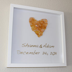 Broken Glass Picture Frame, Large 11”x14” or 12"x12"