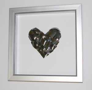 Broken Glass Picture Frame, Large 11”x14” or 12"x12"