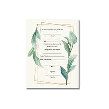 Load image into Gallery viewer, Jewish baby Boy Bris Ceremony Certificate, B&#39;rit Milah, ready to ship