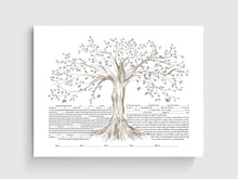 Load image into Gallery viewer, Tree of Life Ketubah - Multiple Options, Fast Shipping, for Jewish Wedding