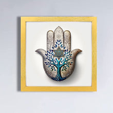 Load image into Gallery viewer, Hamsa Colorful Art Print to display in your home or give as a gift